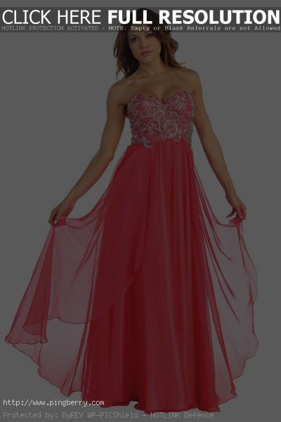 Chiffon Prom Dress with Layered Skirt