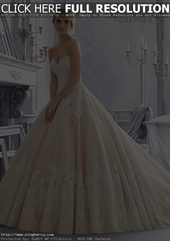 Lace Ball Gown Wedding Dresses