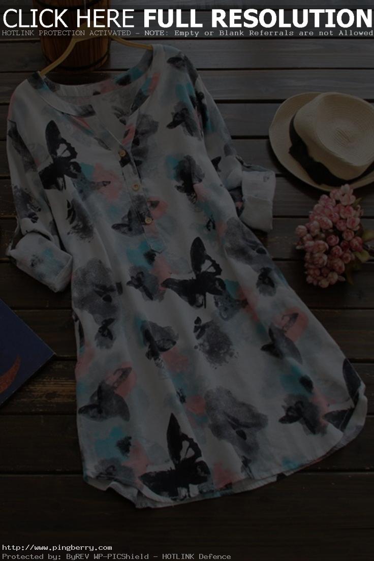Cupshe Sheen Look Printing Casual Dress...