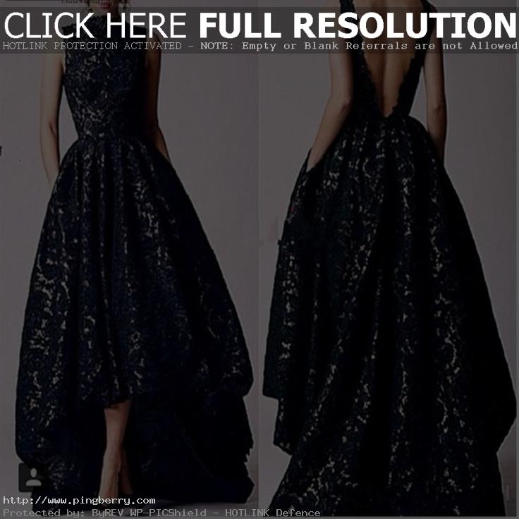 Aliexpress.com : Buy 2016 Arabic Hi Low Black Prom dresses Vintage 2016 Occasion...