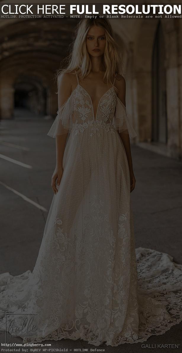 Gali Karten 2019 Wedding Dresses - Paris Bridal Collection | Off the shoulder la...